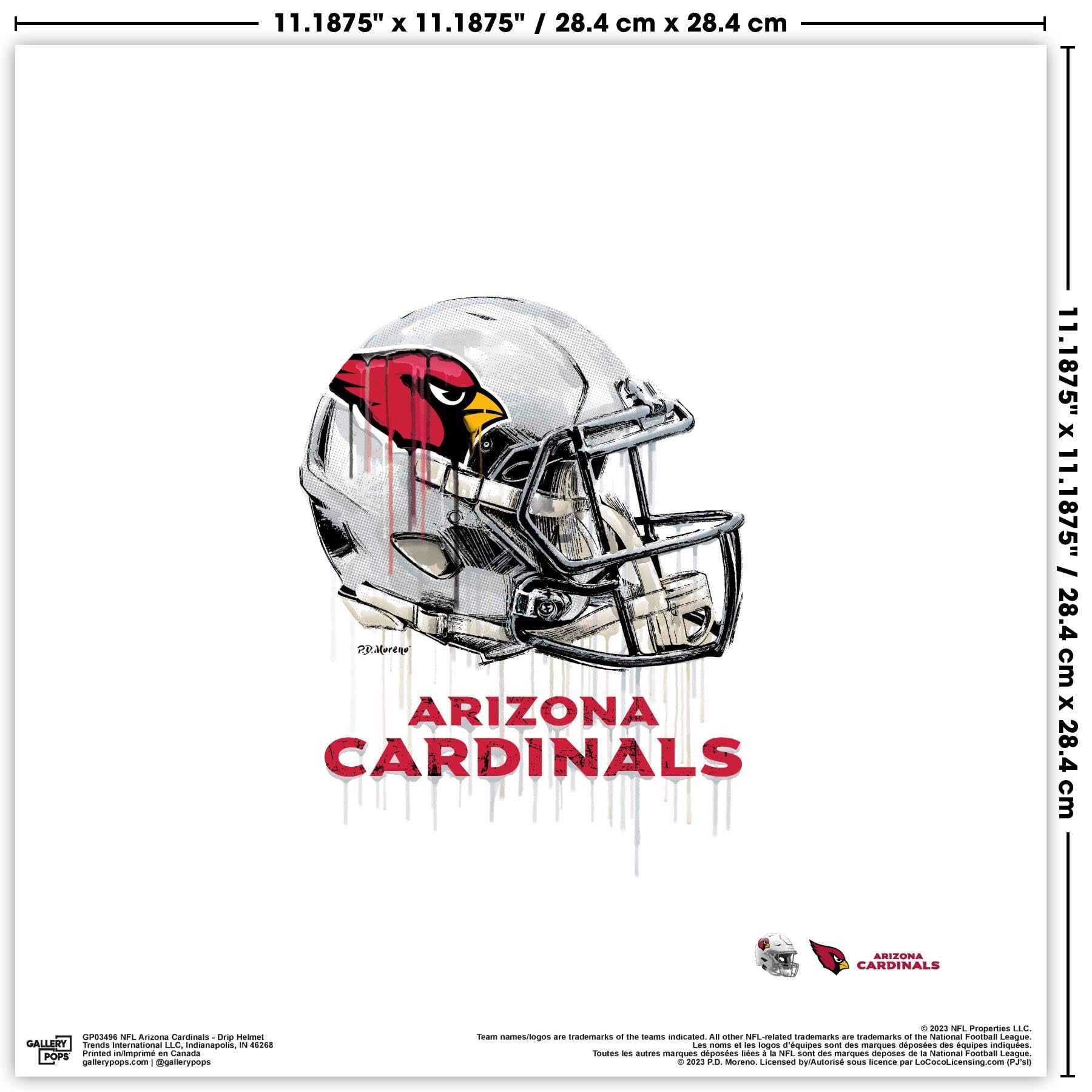 Amazon.com: Trends International Gallery Pops NFL Arizona