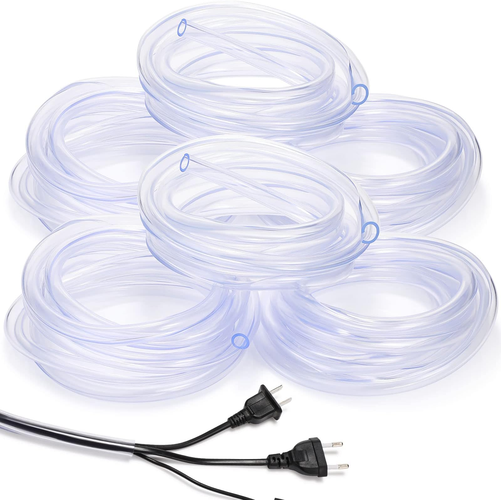 Boao Dog and Cat Cord Protector Clear PVC Cable Cover Keep