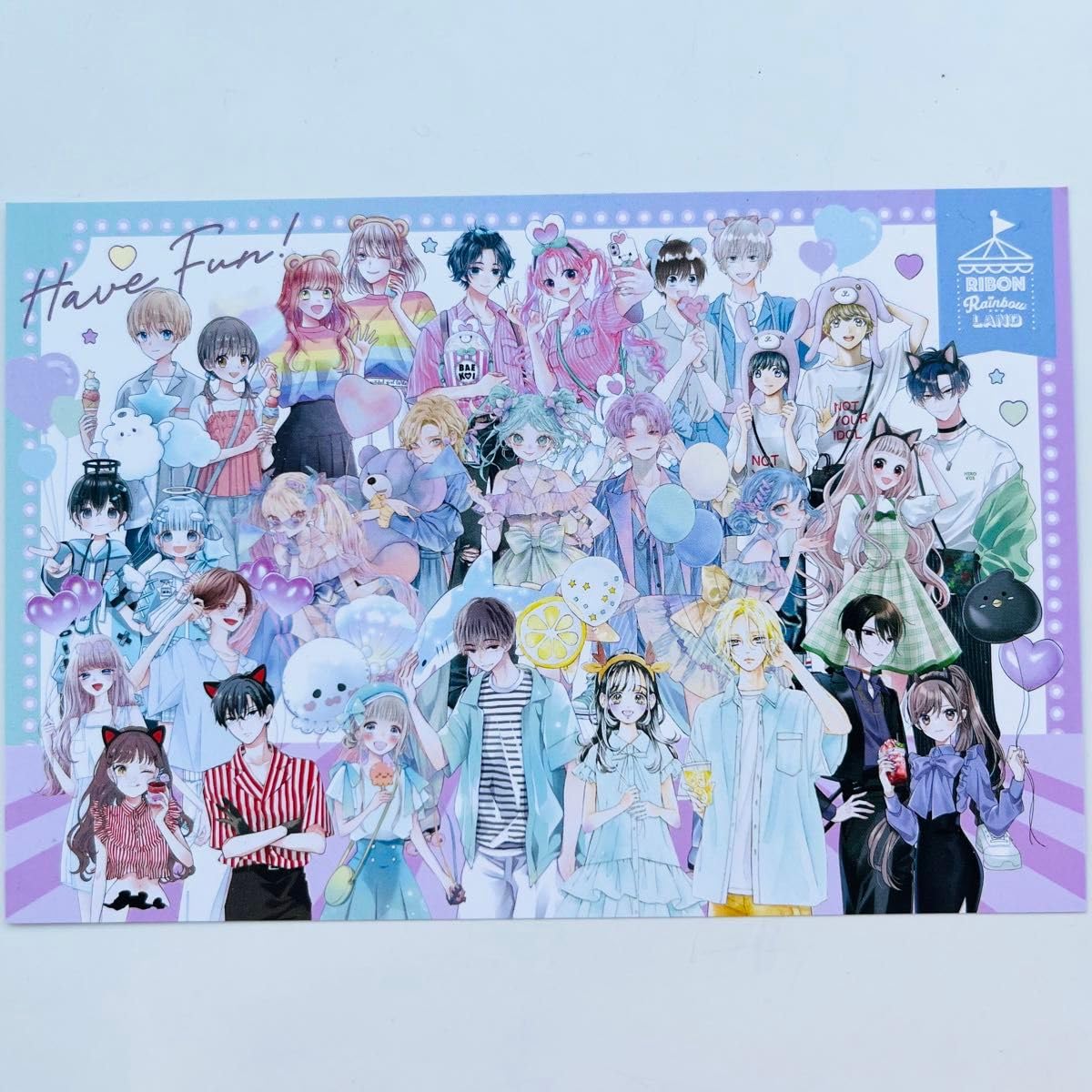 Amazon.co.jp: ガールズコミックフェス2024 ポストカード ハニーレモン