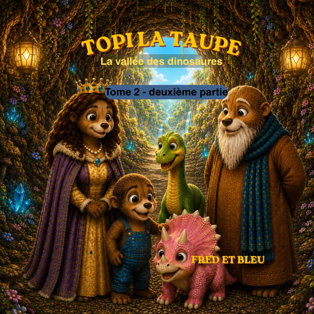 Topi la taupe: La vallée des dinosaures – Tome 2 : Deuxième partie