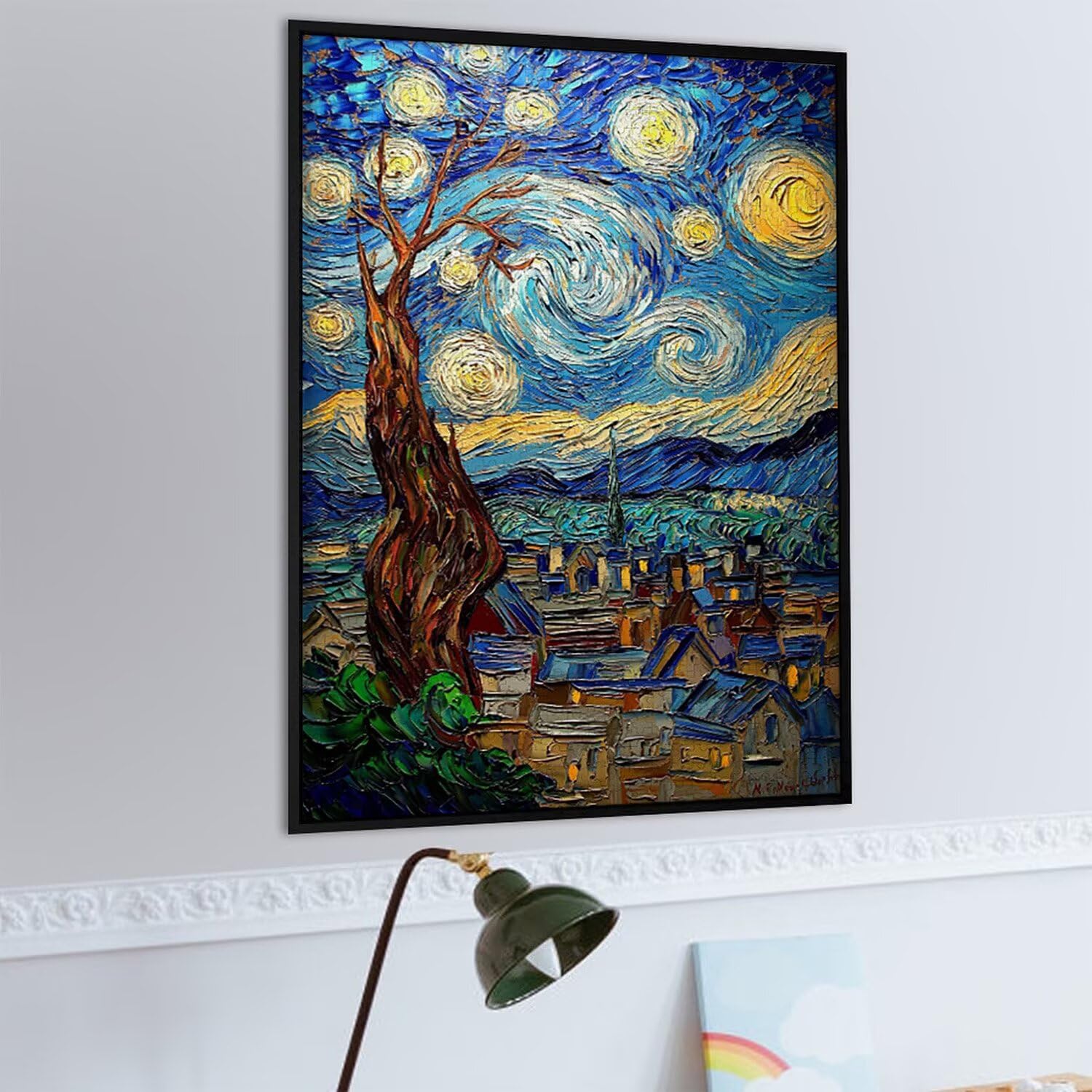 1000 sztuk puzzli, gwiazda wioska 1000 sztuk puzzli dla dorosłych, prezent rocznicowy, prezent świąteczny, dekoracja domu, zapobieganie degeneracji mózgu u osób starszych v890