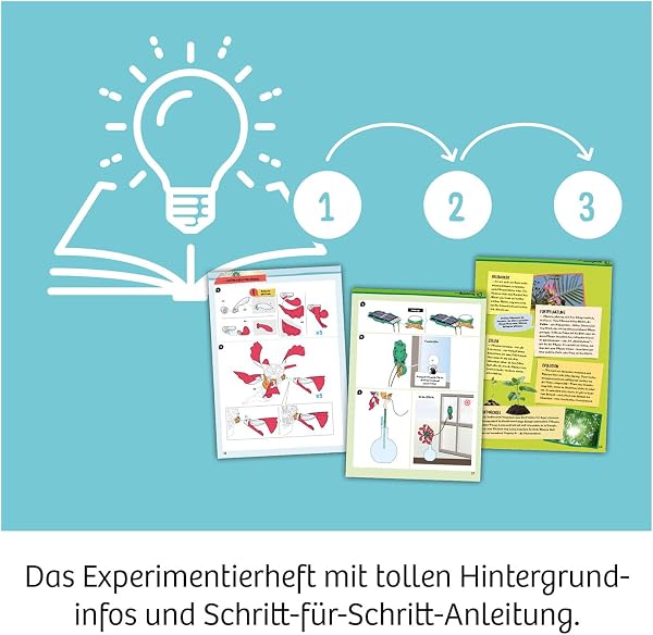 Kosmos 621476 Solar-Flower, rotierende Blütenblätter, Bewegungs-Effekt durch Solarzellen Motor und clevere Mechanik, Experimentierset für Kinder ab 8 Jahre, DIY, Sonnenenergie - 5