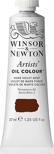 Vista 122 de Winsor & Newton Pintura al óleo para artistas, tubo de 37 ml (1.25 oz), Verde Mineral Profundo Tubo de 1.25 oz