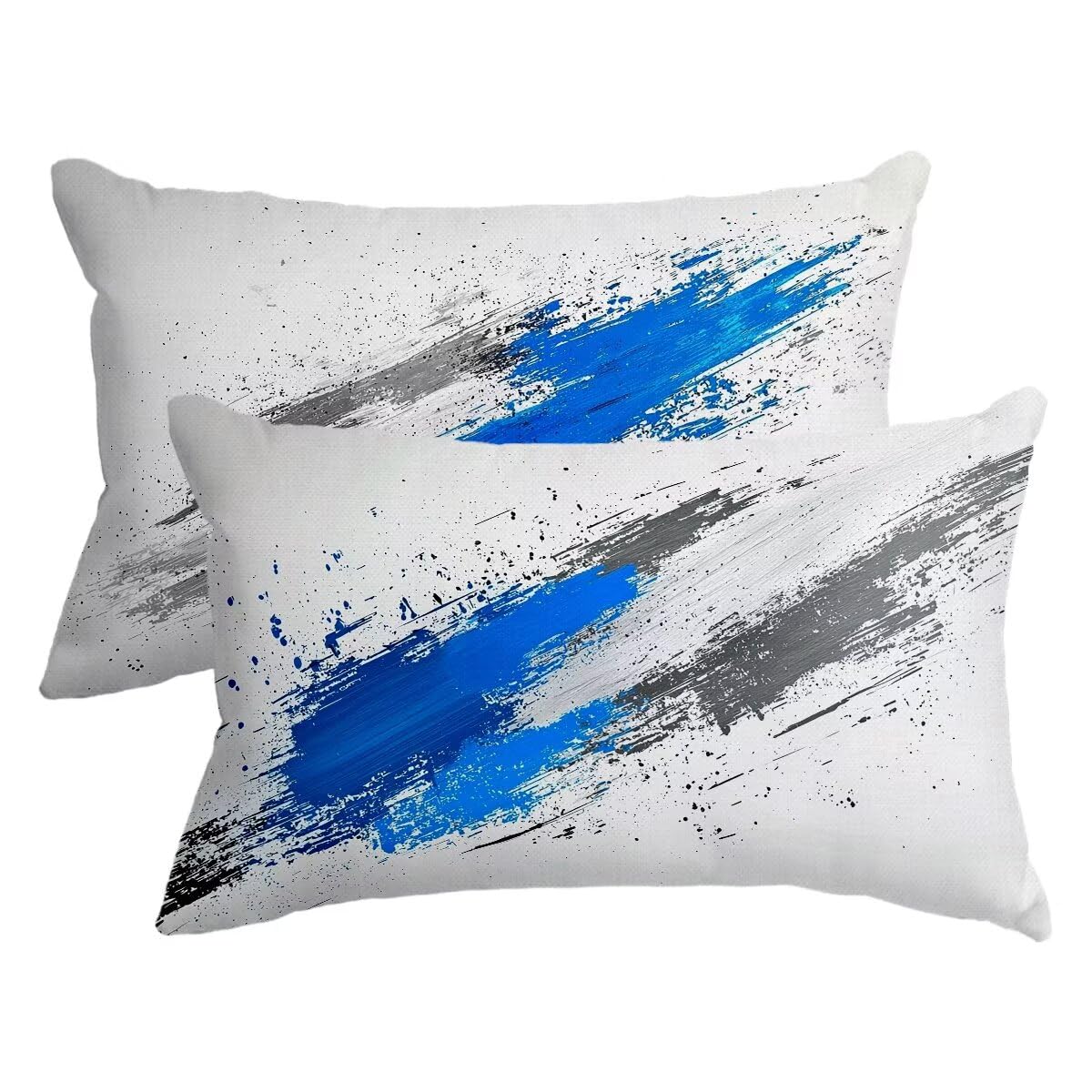 Housse coussin exterieur impermeable lin fini les oreillers mouilles sur le balcon et patio
