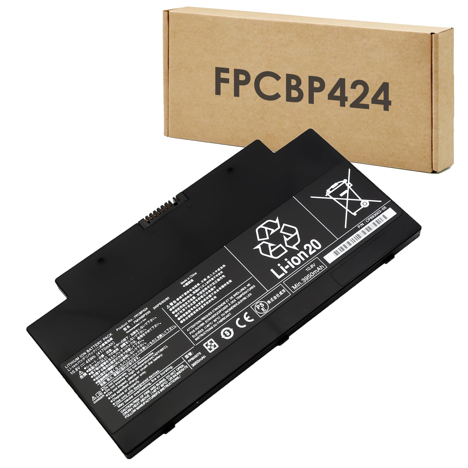 BLESYS FPCBP424 FMVNBP233 Batterie pour Fujitsu LifeBook A3510 A3511 A556 A556/G AH556 AH77/M AH77/S P727 TH700 U536 U727 Series Remplacement de la Batterie FPB0307S FMVWMA2B77 FMVA77MB