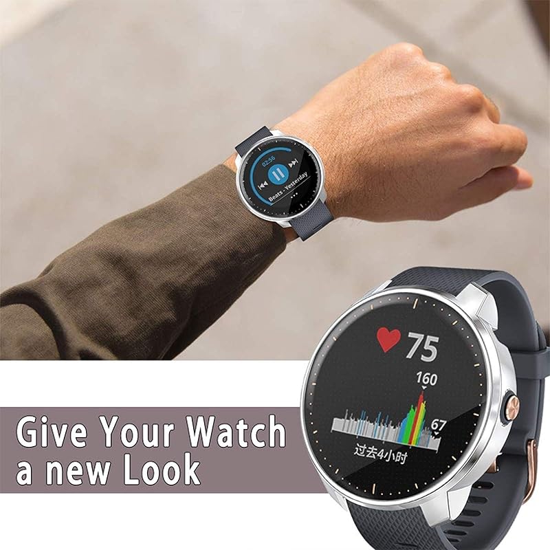 Smart Watch case Great for Garmin Vivoactive 3 Music