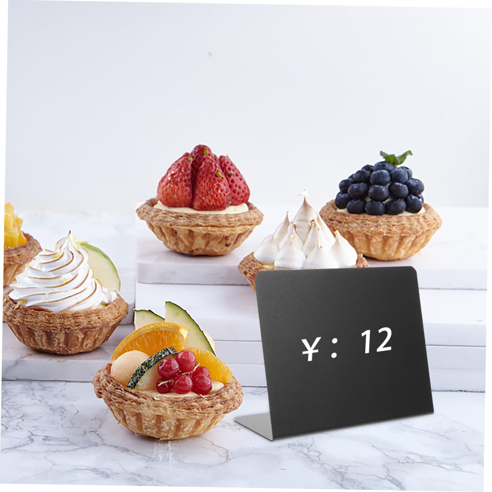DOITOOL 3 Set Eventi Lavagna Scrivibile Riutilizzabile Base Shape Stabilizzata per Negozi