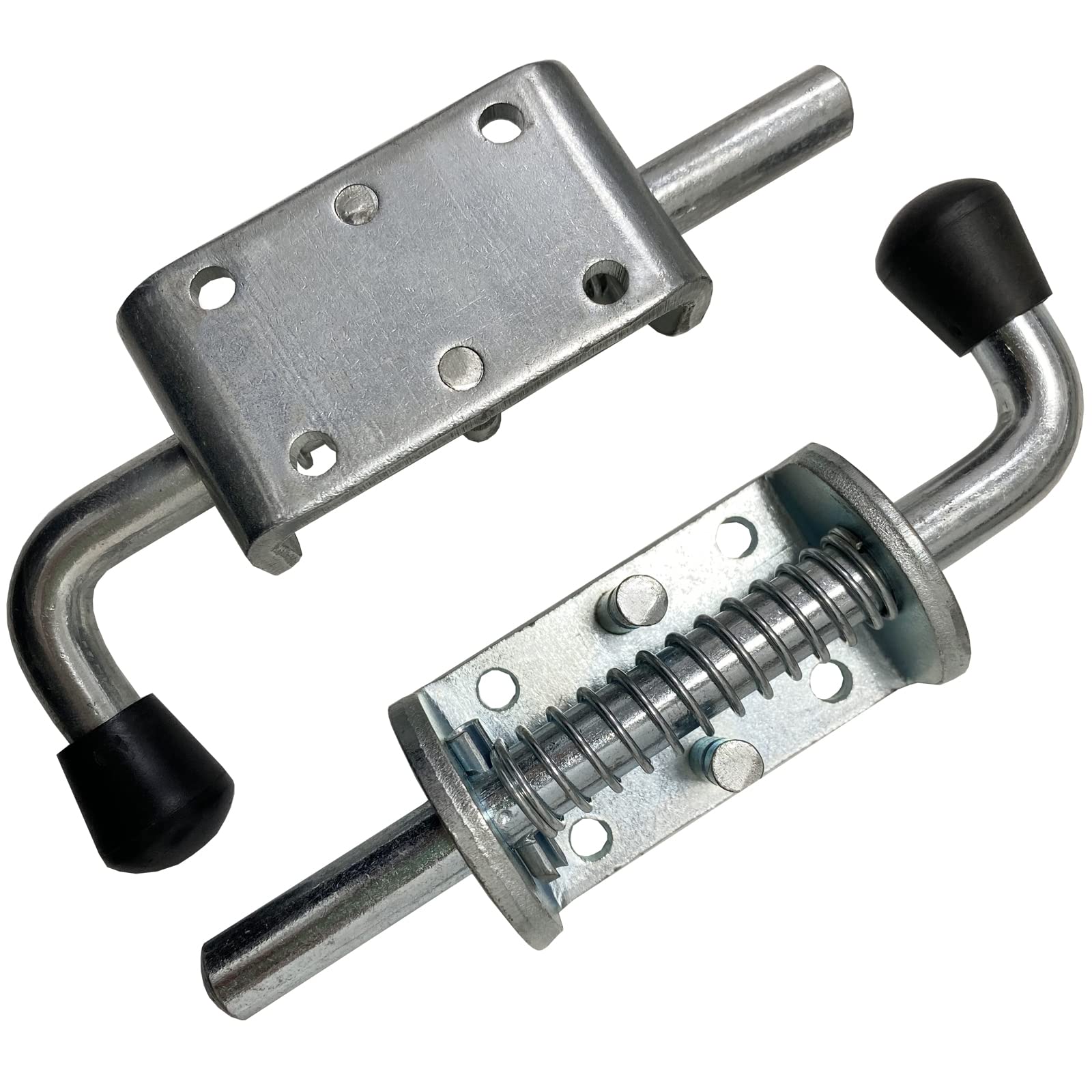 Heavy Duty Spring Latch Metal Lock Barrel Bolt Spring Loaded Latch