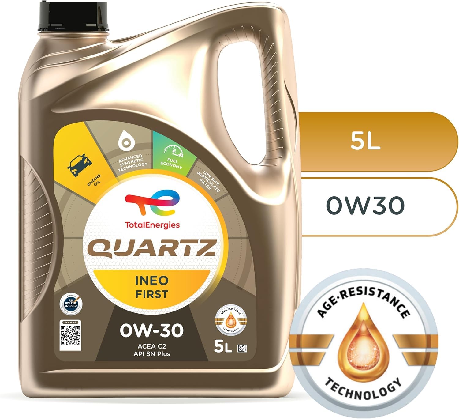 TotalEnergies トタル エンジンオイル 0W-30 1L 3缶セット Amazon | トタルエナジーズ (TotalEnergies) エンジンオイル QUARTZ