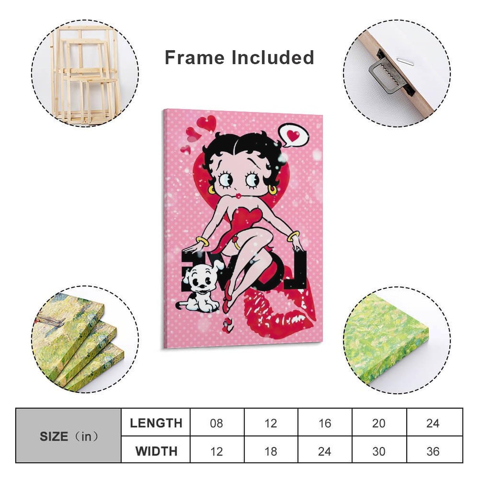 Amazon.co.jp: ベティ.ブープ ベティちゃん ポスターアニメ アート