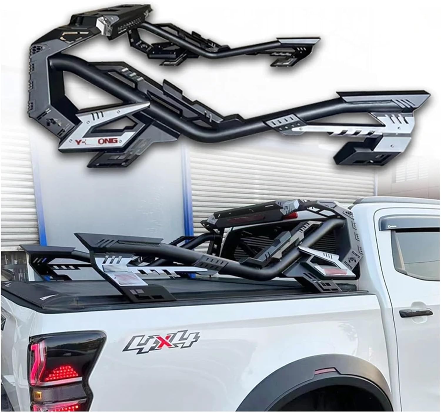 Universal 4x4 Offroad Pickup Truck Steel Sports Roll Bar Compatible with Hilux Vigo Revo Ranger Amarok Navara NP300 D40 Triton