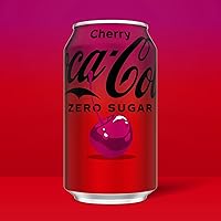 Vista 3 de Coca-Cola Cherry Zero Soda, 12 onzas líquidas (paquete de 12)