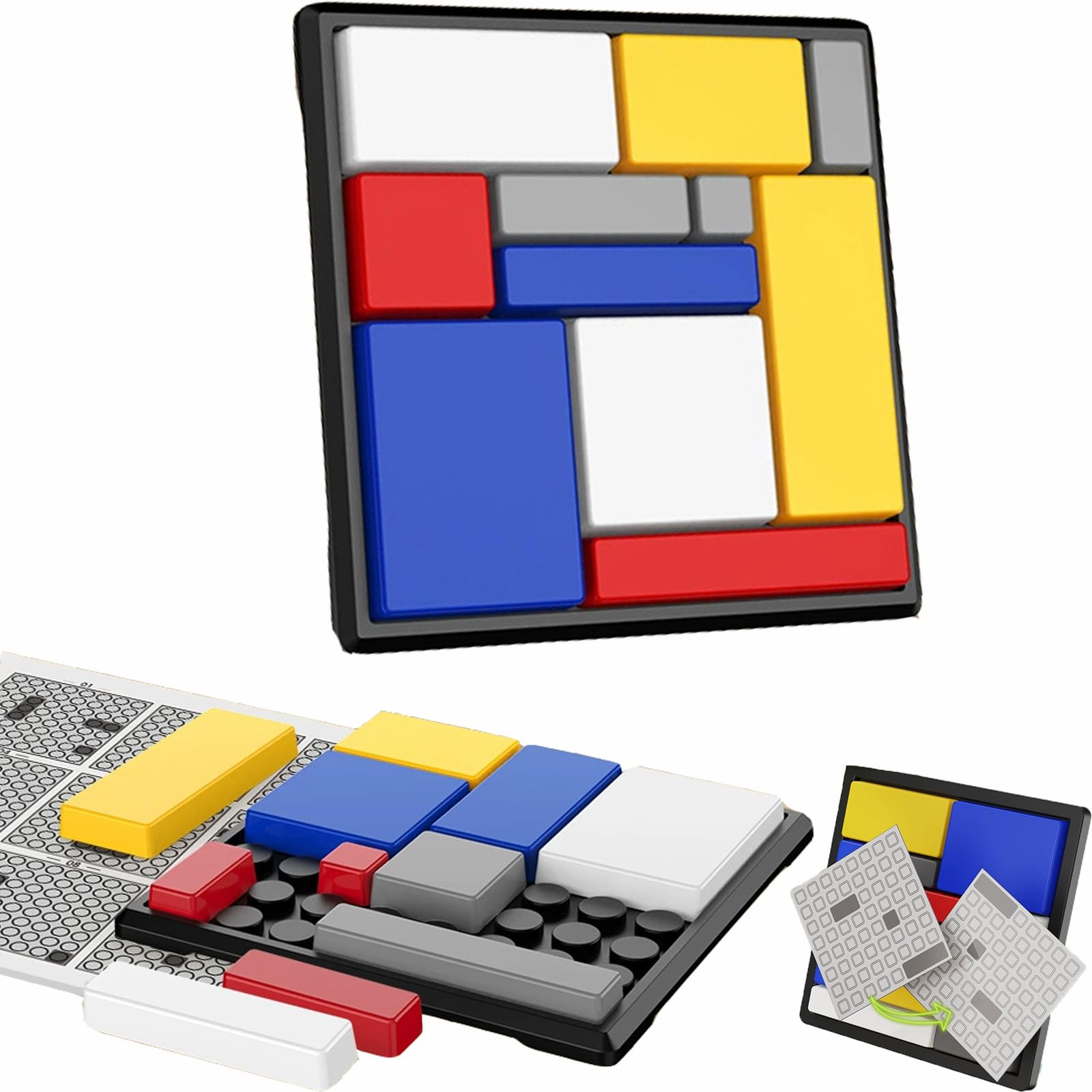 Amazon.co.jp: AUTAKI 立体パズル 脳トレ カラー ブロック 永久に