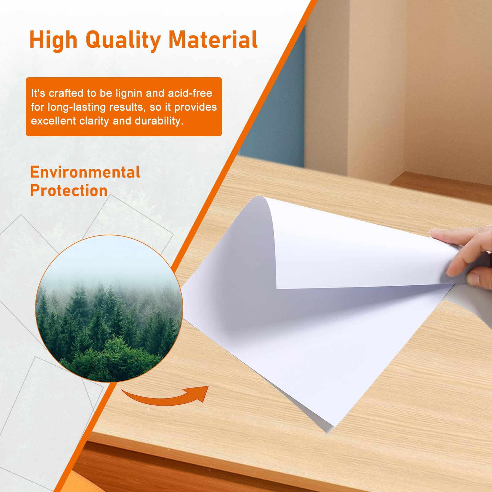 Guakicae 100 hojas de cartulina blanca de 8.5 x 11 pulgadas, papel de certificado pesado de 75 libras para bodas, manualidades escolares, notas, hacer tarjetas, tarjetas de visita, invitaciones