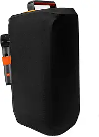 Capa protetora contra poeira para caixa de som JBL Partybox 110/Stage 120 portátil, capa de alto-falante elástica com faixa de suporte de microfone