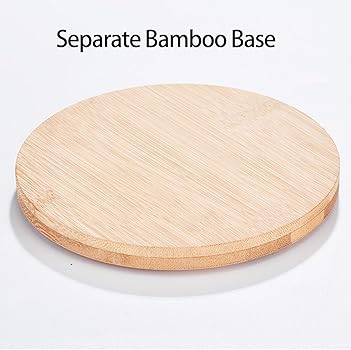 Cafetera De Goteo Ice, Cafetera De Torre De Goteo De 500ml Con Filtro De Acero Inoxidable, Válvula De Velocidad De Goteo Ajustable, Base De Bambú Separada, Extracción Sellada6