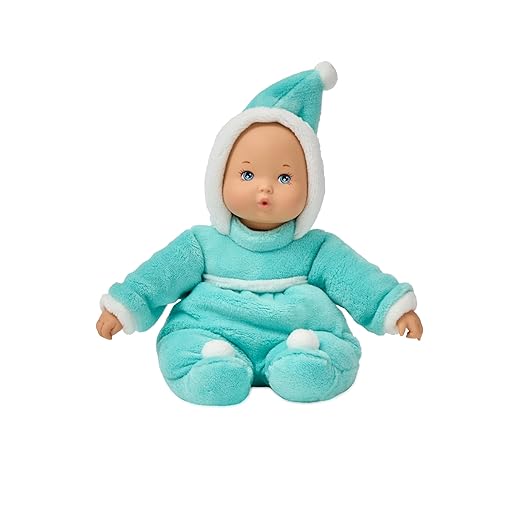 Madame Alexander 12-inch My First Baby Doll, Aqua, Light Skin Tone