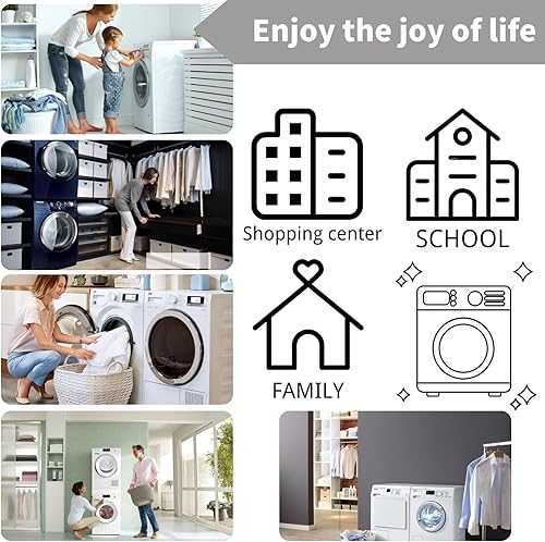 Miniatura 7 de W10208398 Tapa de bisagra de puerta de lavadora y secadora compatible con Whirlpool 7MMHW7000YW0 para Maytag 7MMGD6630HC0 reemplaza para