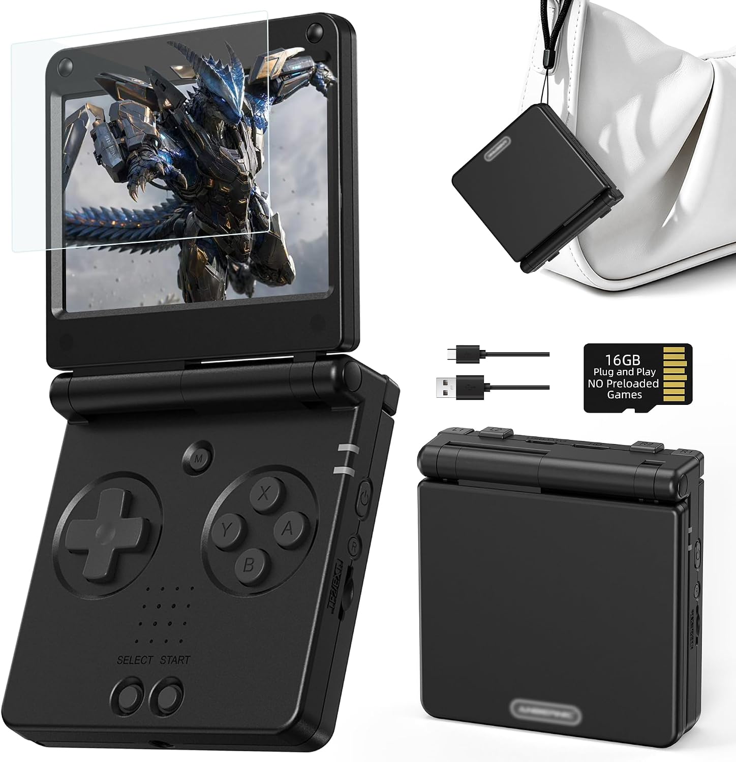 Anbernic RG SP Portable Retro Clamshell Console for Commute Travel Gamers