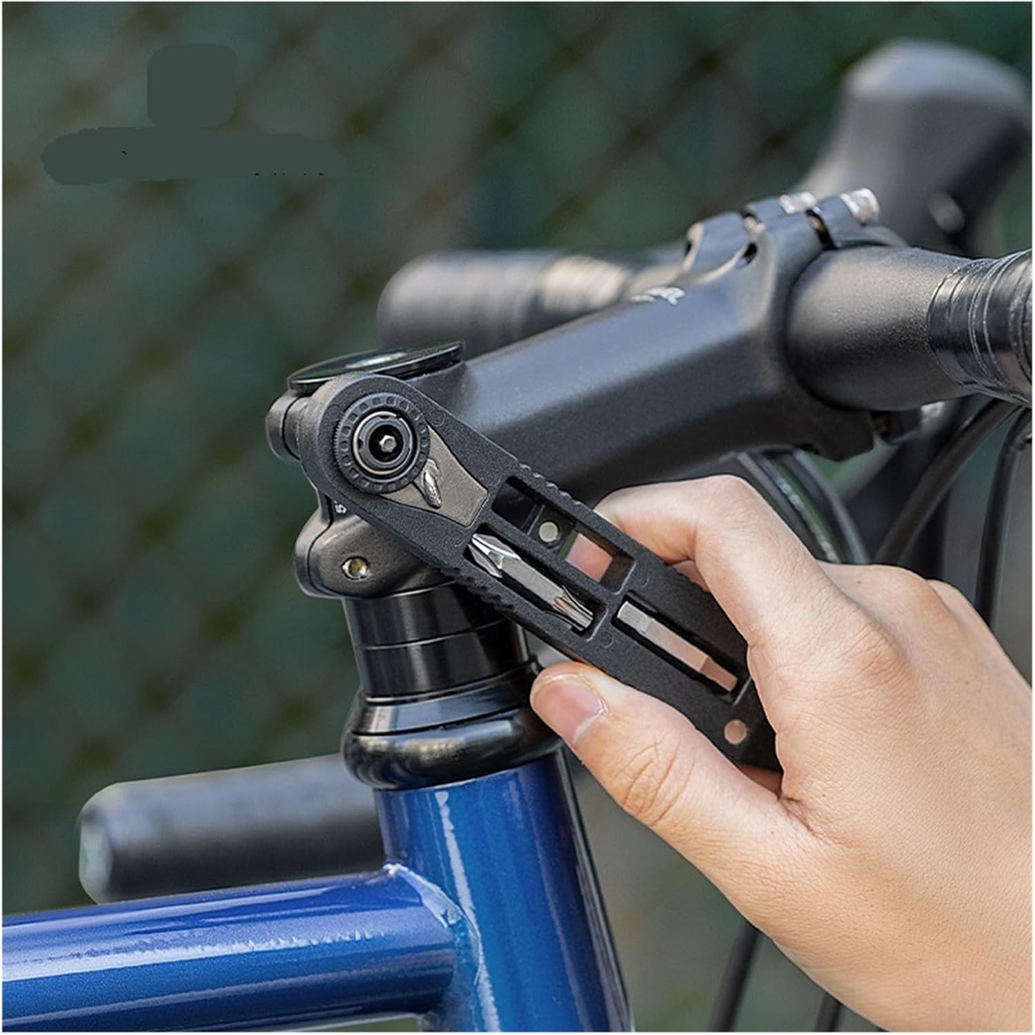 Bicycle Wrench Set High Strength Multifunctional Portable Tire Levers Ratchet Kit Bike Prying Rod
