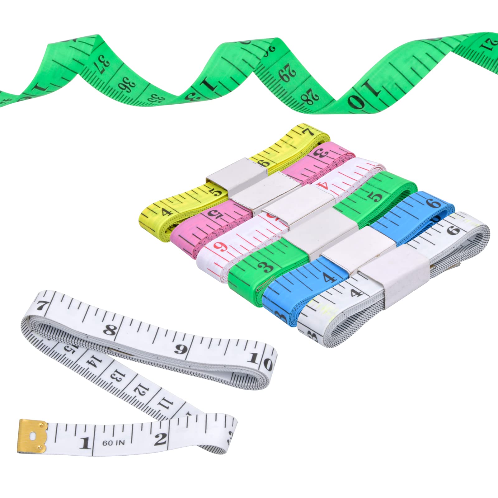 Doppelseitiges Maßband 2er Pack - Für Schneider & Fitness