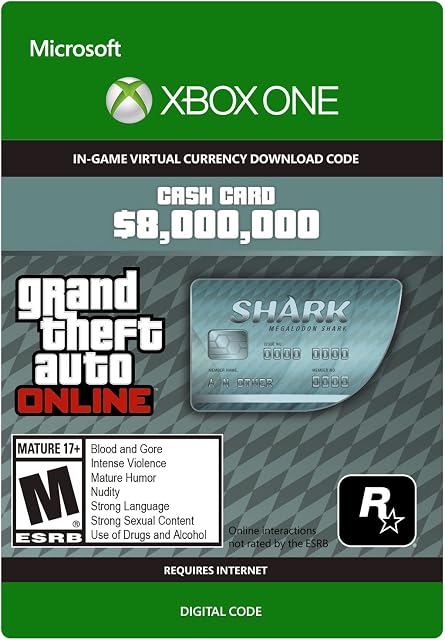 Grand Theft Auto V: Megalodon Shark Cash Card - Xbox One [Digital Code]