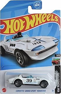Hot Wheels Corvette Grand Sport Roadster, HW Roadsters 3/10 [White]