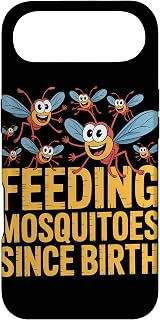 Funny Mosquito Bait Shirts Camping Feeding Mosquitoes Since Case for iPhone Air