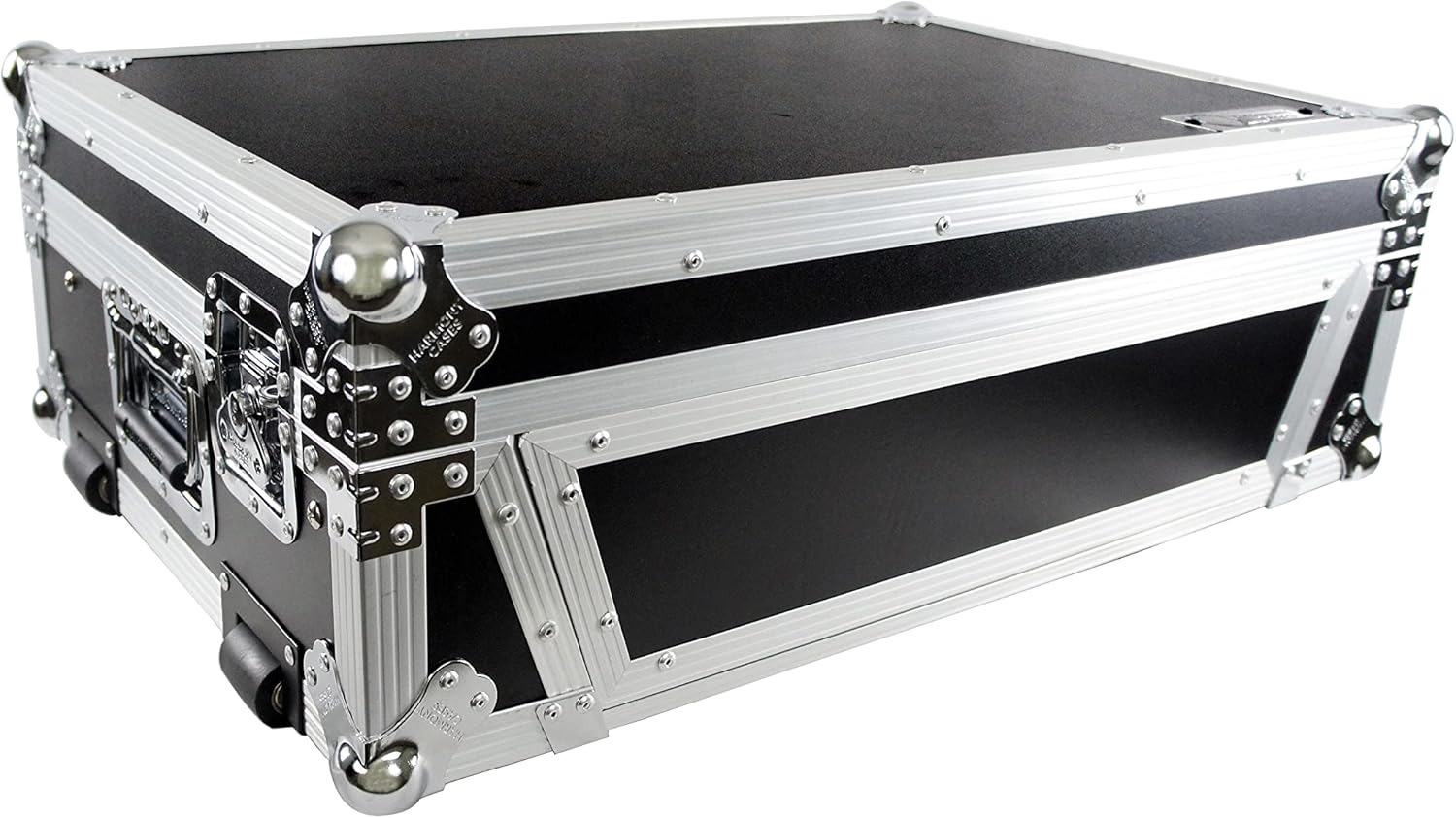 Harmony Audio Cases HCRNONE1UWLT Compatible With Rane One DJ Controller 1U Flight DJ Road Custom Case With Laptop Tray