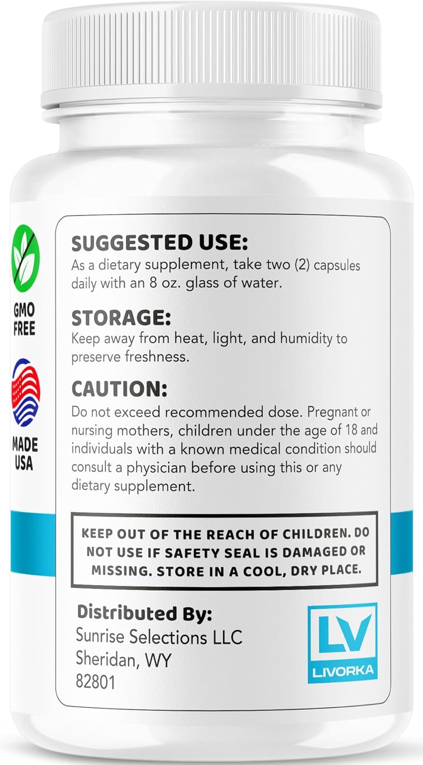 Nervalis Capsules - Official Nervalis Advanced Supplement Nerve Health Advanced Formula Daily Premium Brain & Memory Focus Natural Vitamins Support Overall Wellness, 60 Capsules for 1 Month