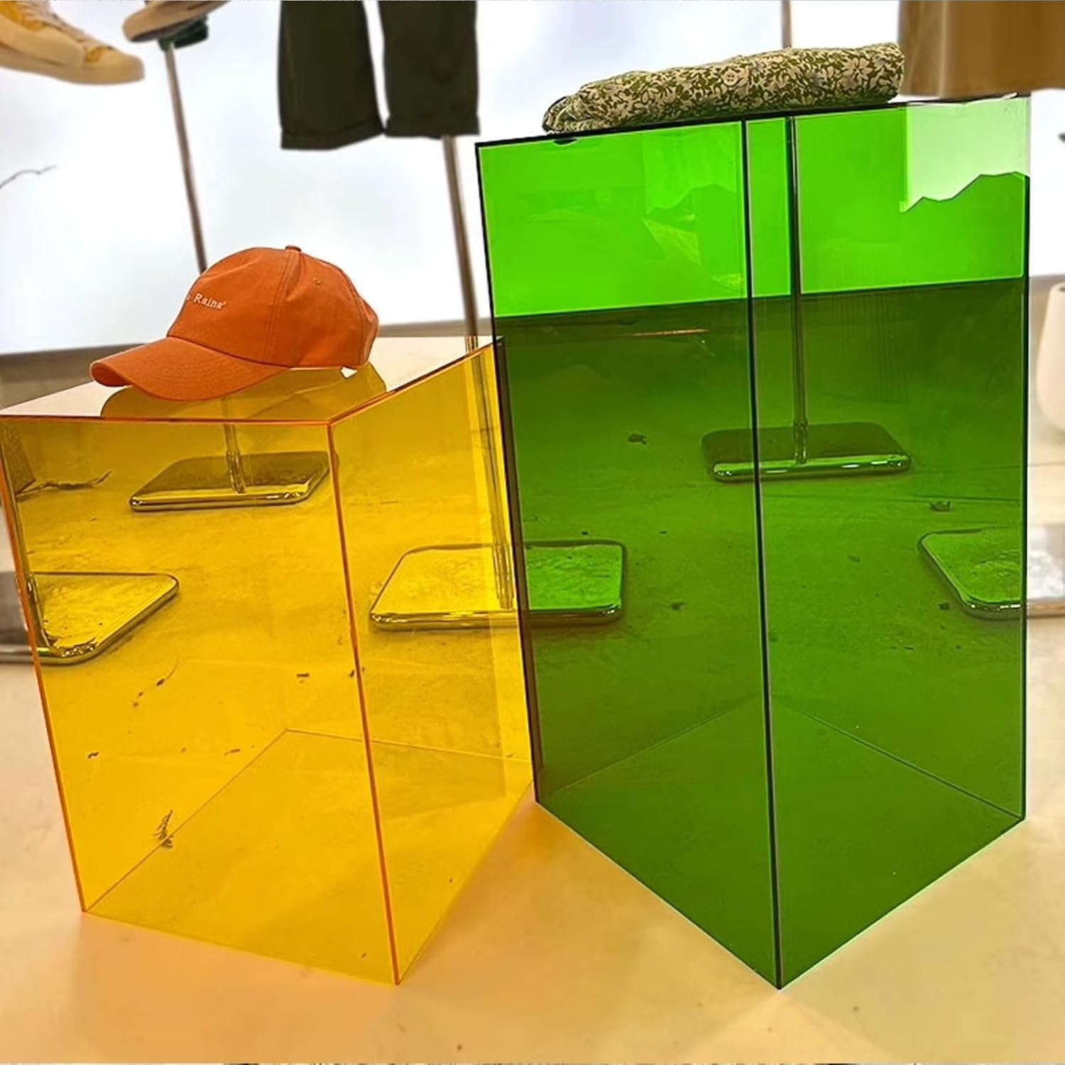 井上治男 金彩 長方皿 銘々皿 共箱