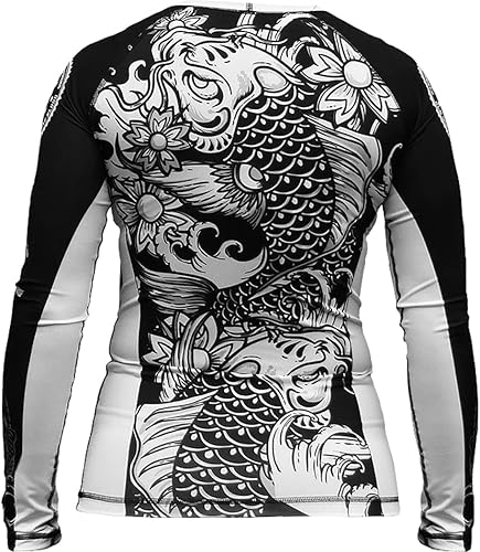 Miniatura 6 de Hardcore Training Camiseta de compresión de manga larga para mujer, capa base de compresión, ajustada, yoga, correr, gimnasio, entrenamiento