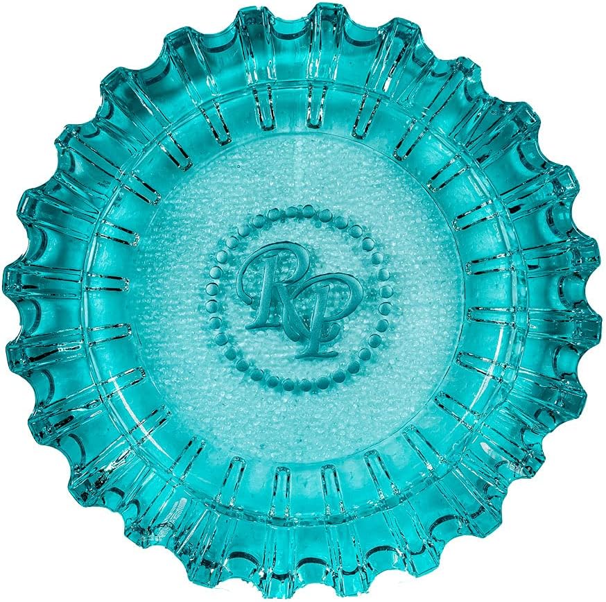 Rocky Patel Luxury Lifestyle Ashtray Blue Luminoso (Teal)