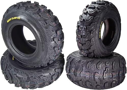 Miniatura 32 de Kenda Bearclaw EX K573-21x7-10 - Neumático delantero para vehículos todo terreno (ATV), UTV y lado a lado (SxS), 6 capas, Bear Claw EX 21x7x10