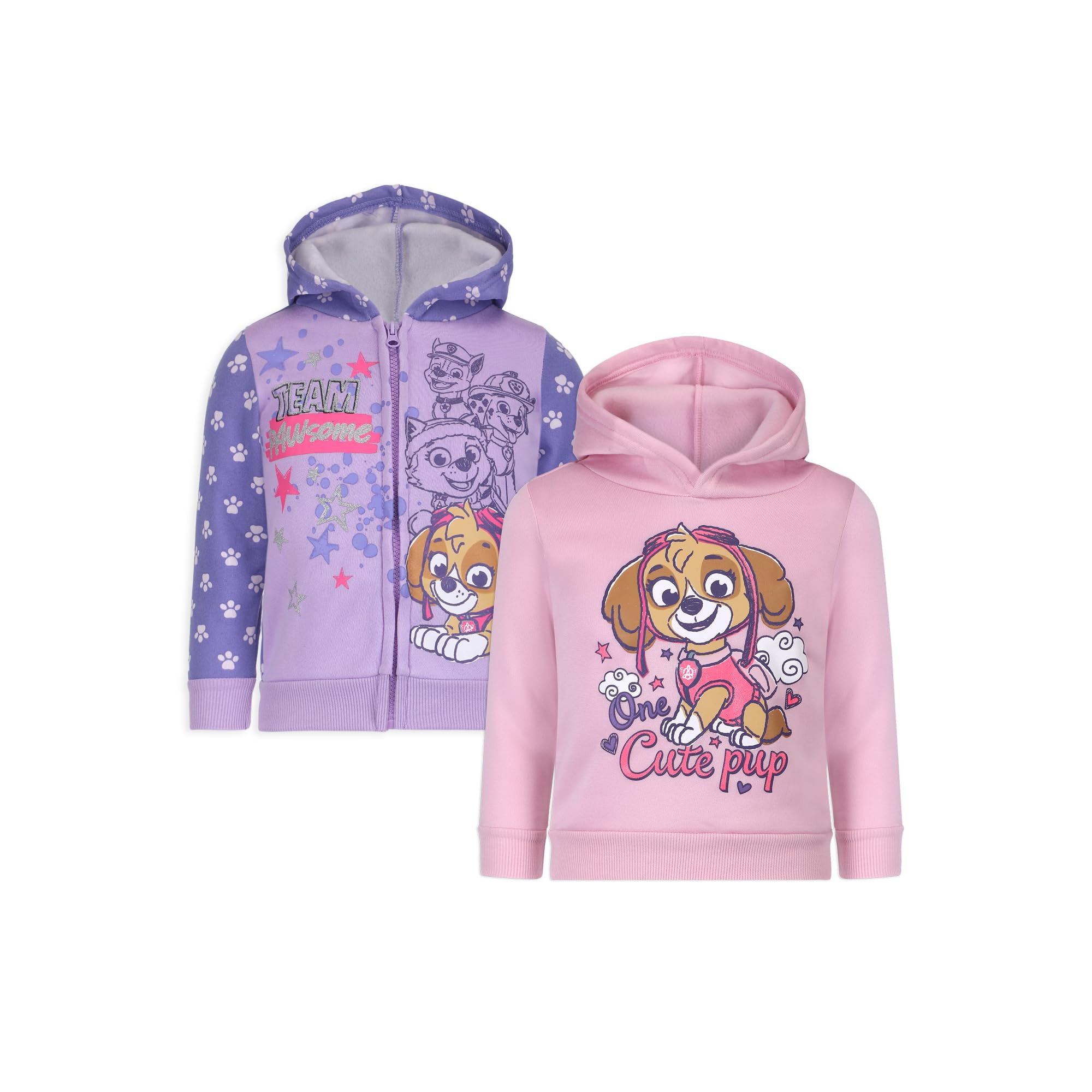 Felpa Con Cappuccio Per Bambina Nickelodeon – Manica Lunga – Morbida E Calda - 3