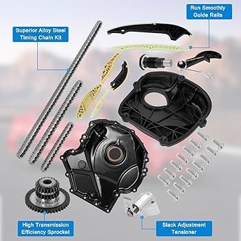 EA888 Engine Timing Chain Kit Timing Cover Camshaft Sprocket