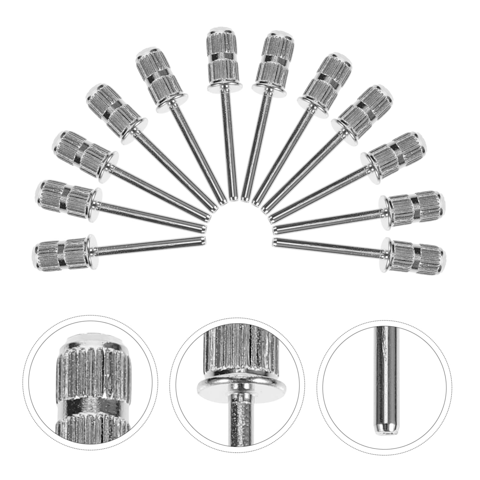 60pezzi Punte Per Trapano Unghie Accessori Per Manicure Professionale Teste Per Levigatura e Lucidatura Compatibile Con Strumenti Di Bellezza e Spa