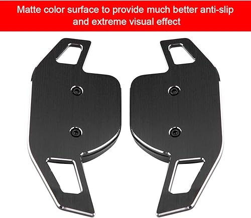 Miniatura 4 de Terisass 2011 para paletas  para extensión de palanca de cambios de paletas, 2 piezas, extensiones de paletas de cambio de volante de automóvil,