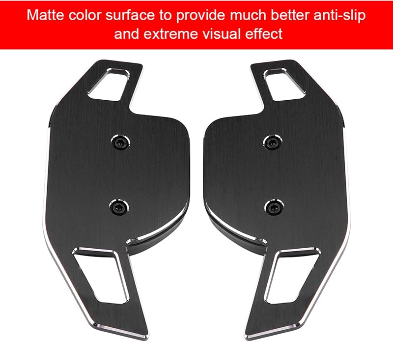 EBTOOLS Alumínium Váltófül Kormánykerék Paddle Shifter Bővítő Audi A3 S3 RS3 S4 RS4 S5 RS5 2008-2011 2 Darabos Készlet