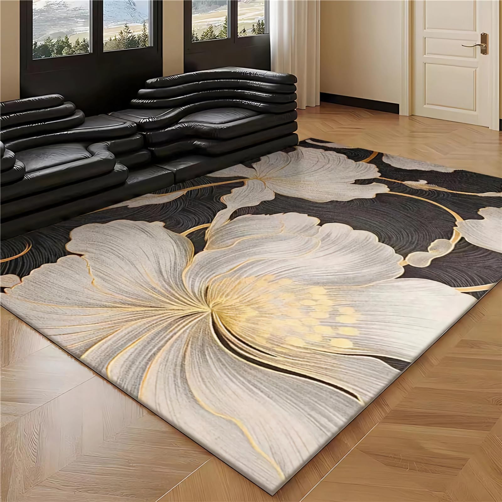 Bureau ado tapis de salon pour rechauffer et decorer le sol 180x250cm