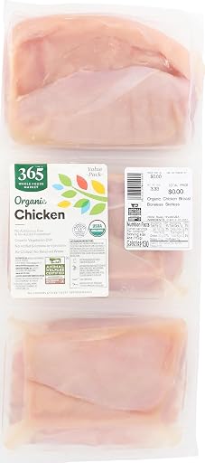 365 by Whole Foods Market Organic Boneless Skinless Chicken Breast