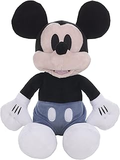 Disney Mickey Mouse Black, White, and Blue Plush
