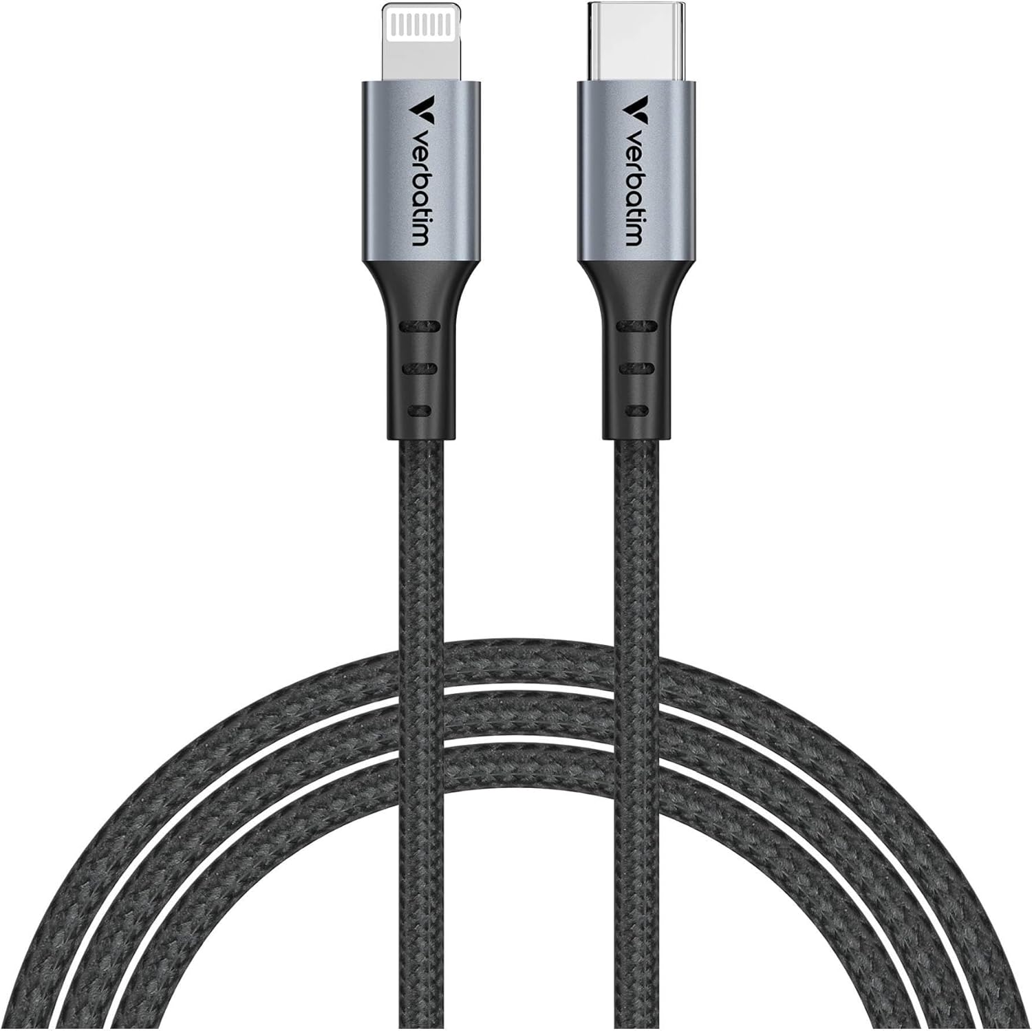 Verbatim Sync & Charge Cable USB-C to Lightning 120 Cm, W129251440 (Lightning 120 Cm)