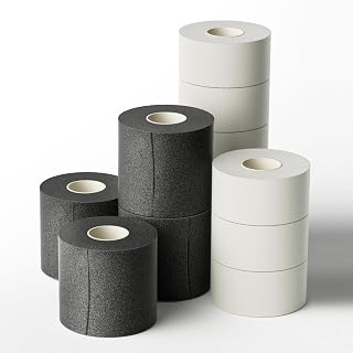 Dimora Athletic Tape and Pre Wrap Kit, 8 + 4 Rolls Premium Sports Wrap for Injury Prevention & Support, Easy Tear and No Sticky Residue, Essential Combo for Athletes, Trainers, & Coaches