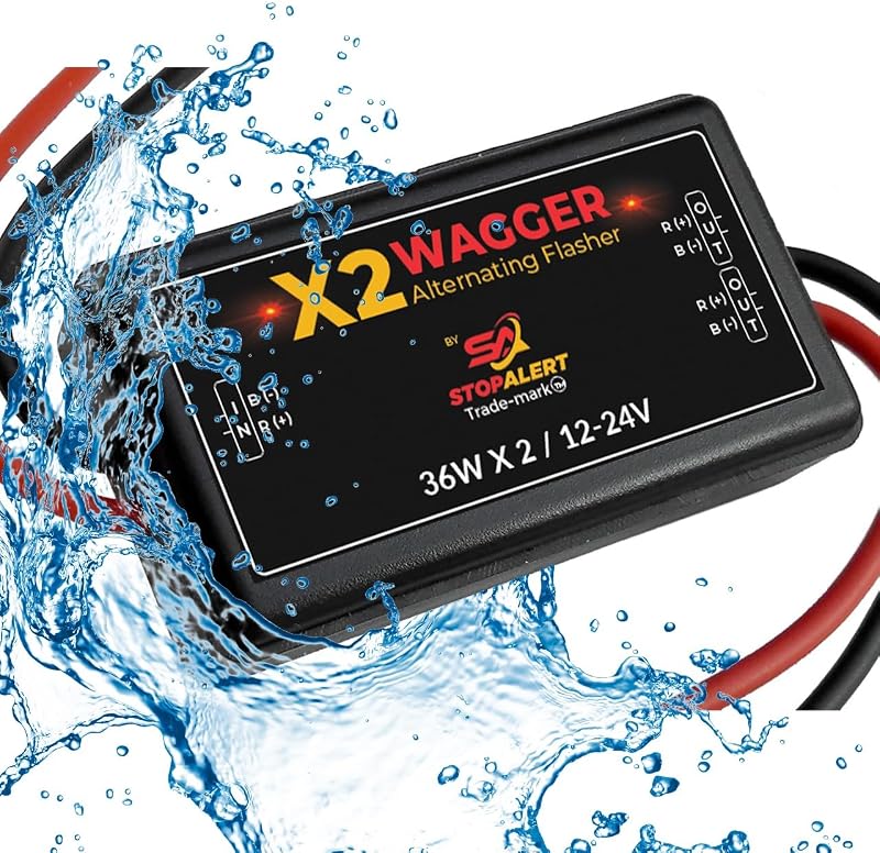 Módulo Flasher Wig Wag Stop-Alert FW-X236 para Luzes LED e Incandescentes – 1 unidade