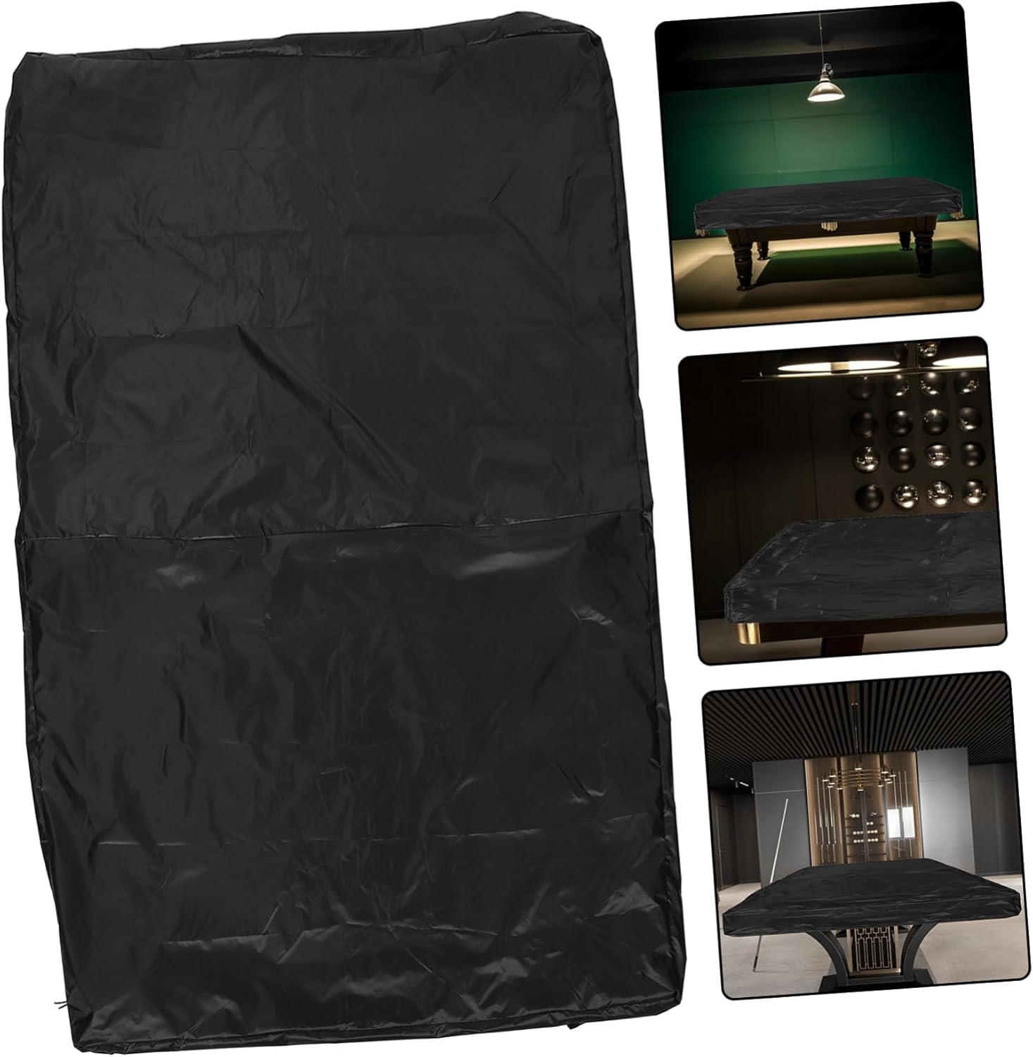 KICHOUSE Oxford Billiard Table Cover and Pool Table Protector Fits for Indoor Use