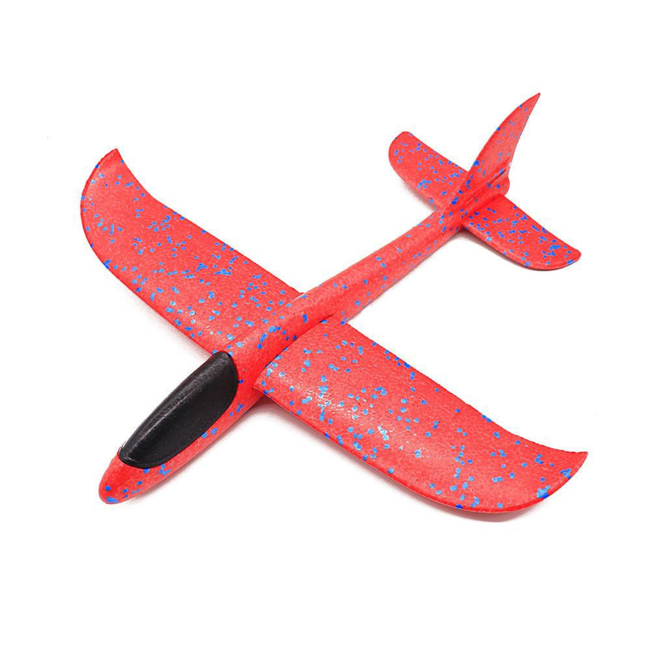 PARENCE.- Wyrzutnia styropianu Samolot - Ręczna paralotnia, Zabawka, Outdoor - Model Aeronaut, 36x37cm
