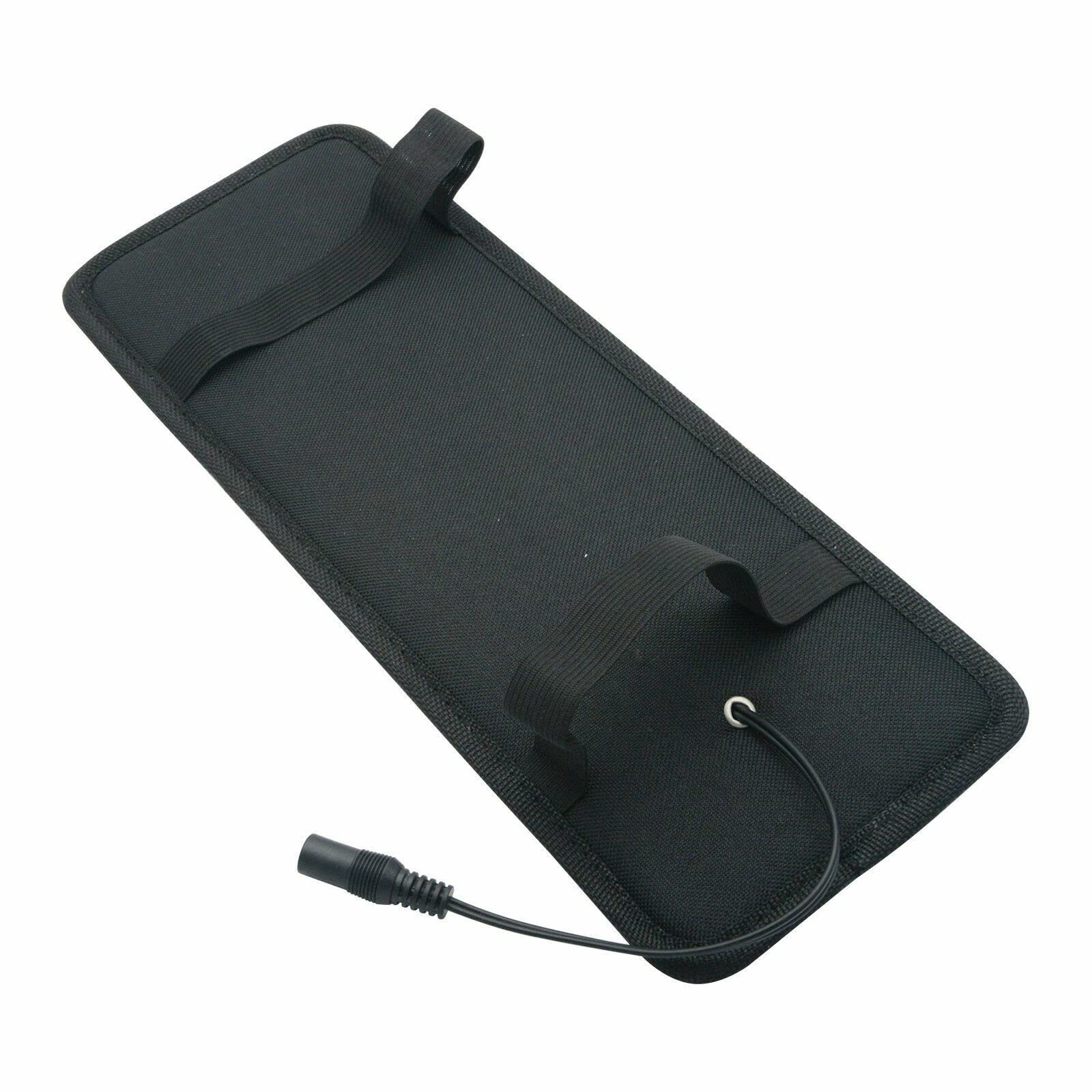 Baceyong Alimentatore di ricarica a batteria da 12-24 V 5 W per auto, barca, yacht, presa accendisigari, pannello solare con clip per batteria