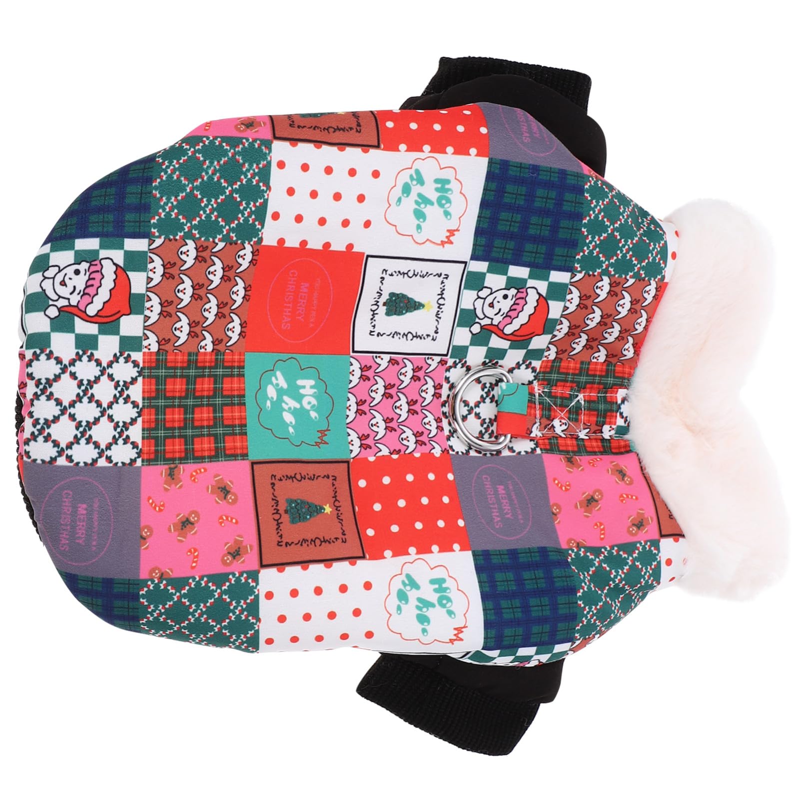 minkissy 5 Pezzi Cappotto Invernale per Cane, Caldo, Natalizio, Taglia Xs,