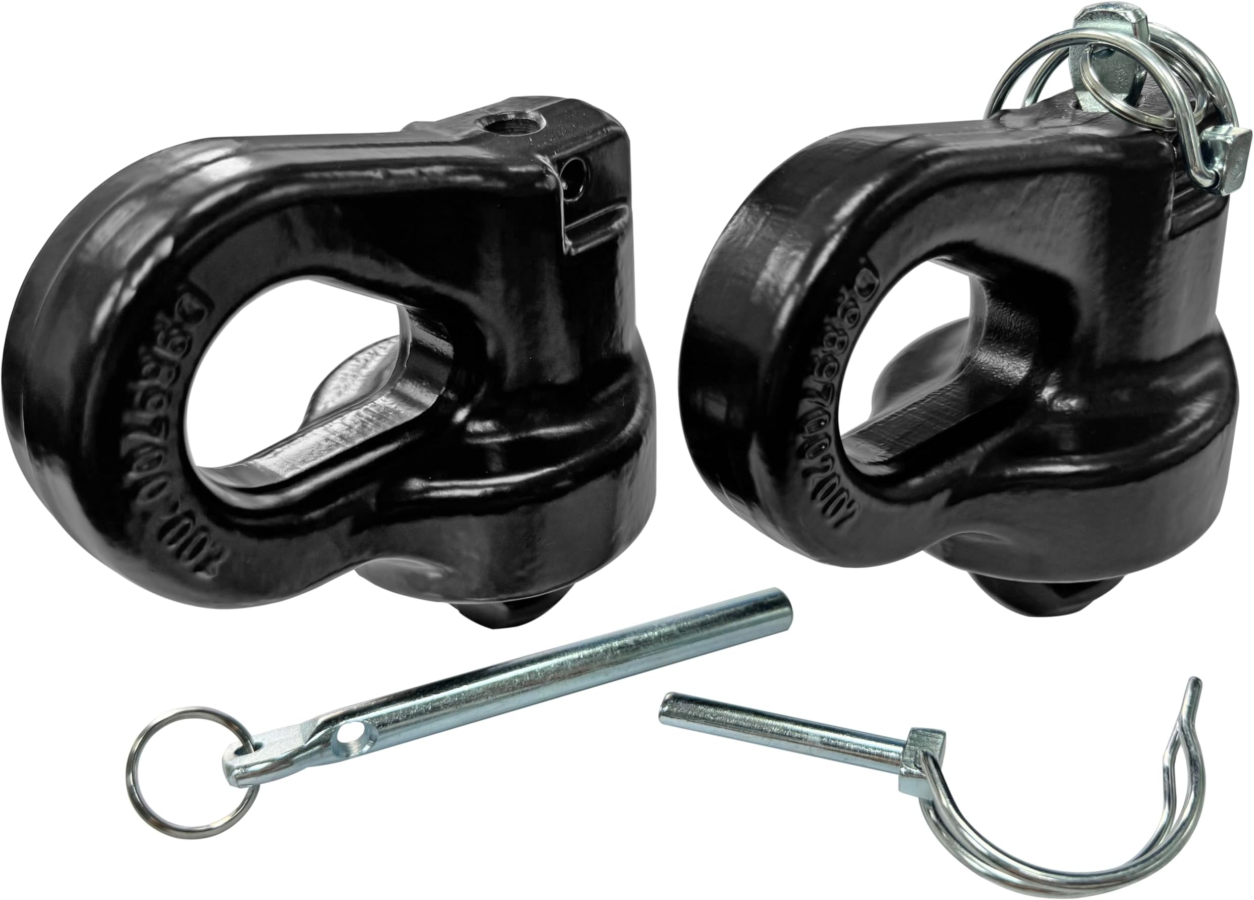 60691 Puck System Gooseneck Hitch Safety Chain Anchors 38000 lbs Load, Fit for 2013